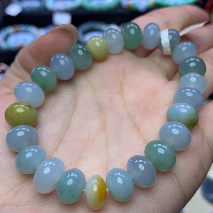 翡翠手链未镶嵌翡翠