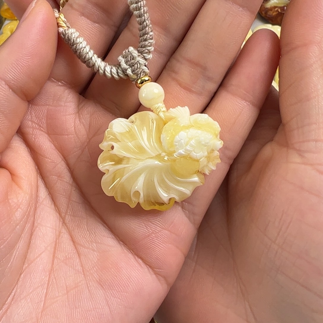 蜜蜡未镶嵌裸石蜜蜡