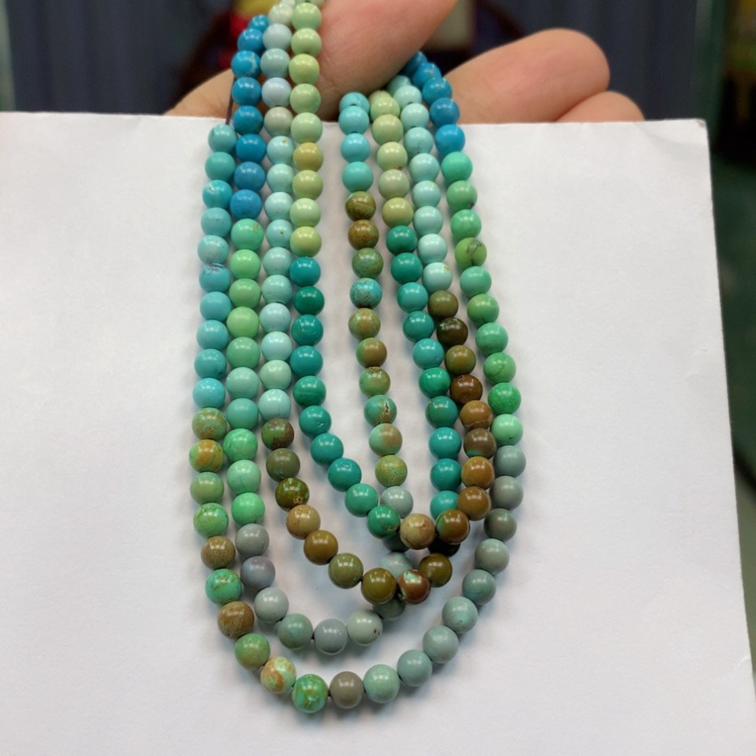 绿松石未镶嵌长链