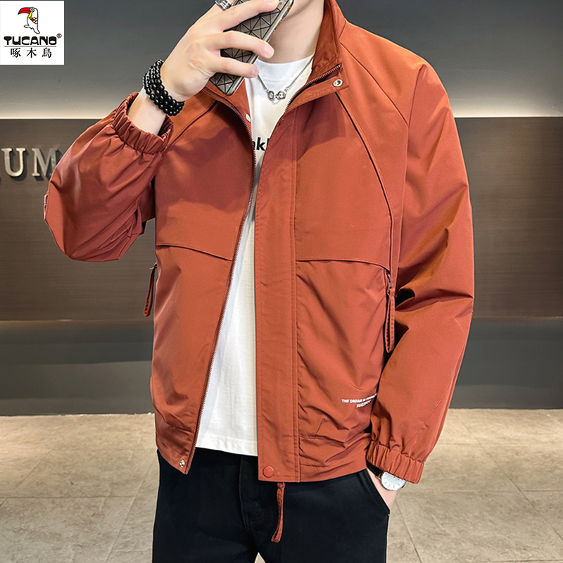 TUCANO/啄木鳥春秋季新款男士夹克轻熟风男装高级感立领休闲外套