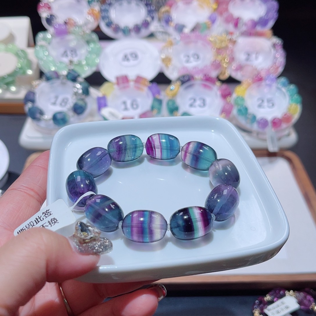水晶手串未镶嵌小****嘿福利不退不换
