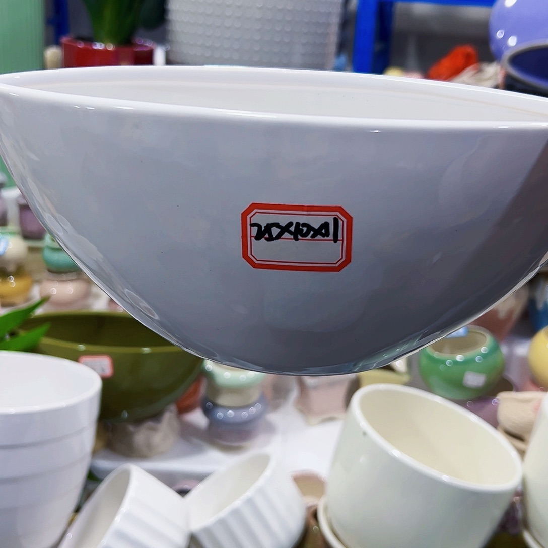 外贸尾单陶瓷花盆凑单10米包邮