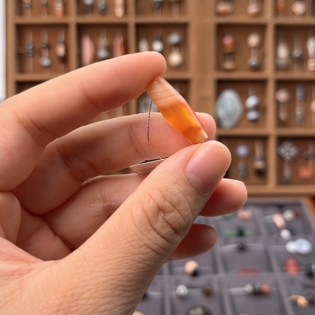 玛瑙/玉髓未镶嵌吊坠(不含链)