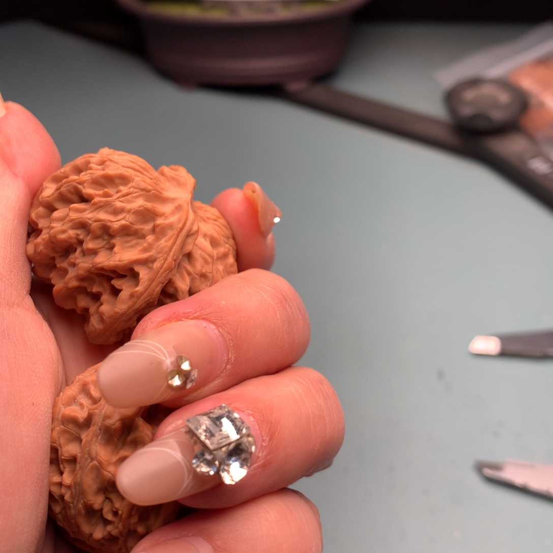 文玩核桃把件苹果4243