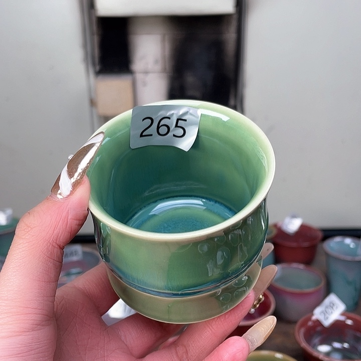 摆件钧瓷窑变精品摆件