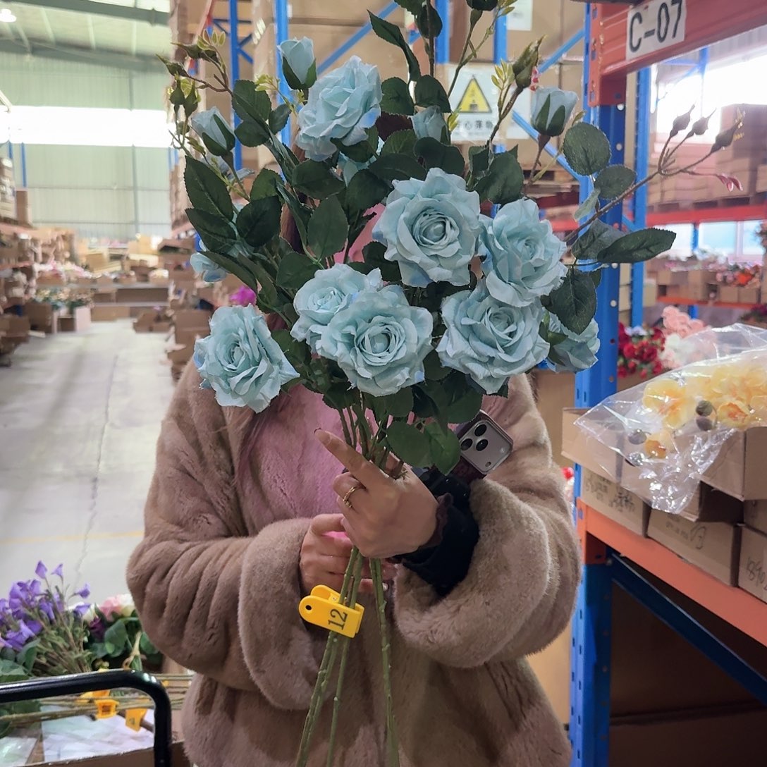 12号「闪购」仿真花，公主请下单