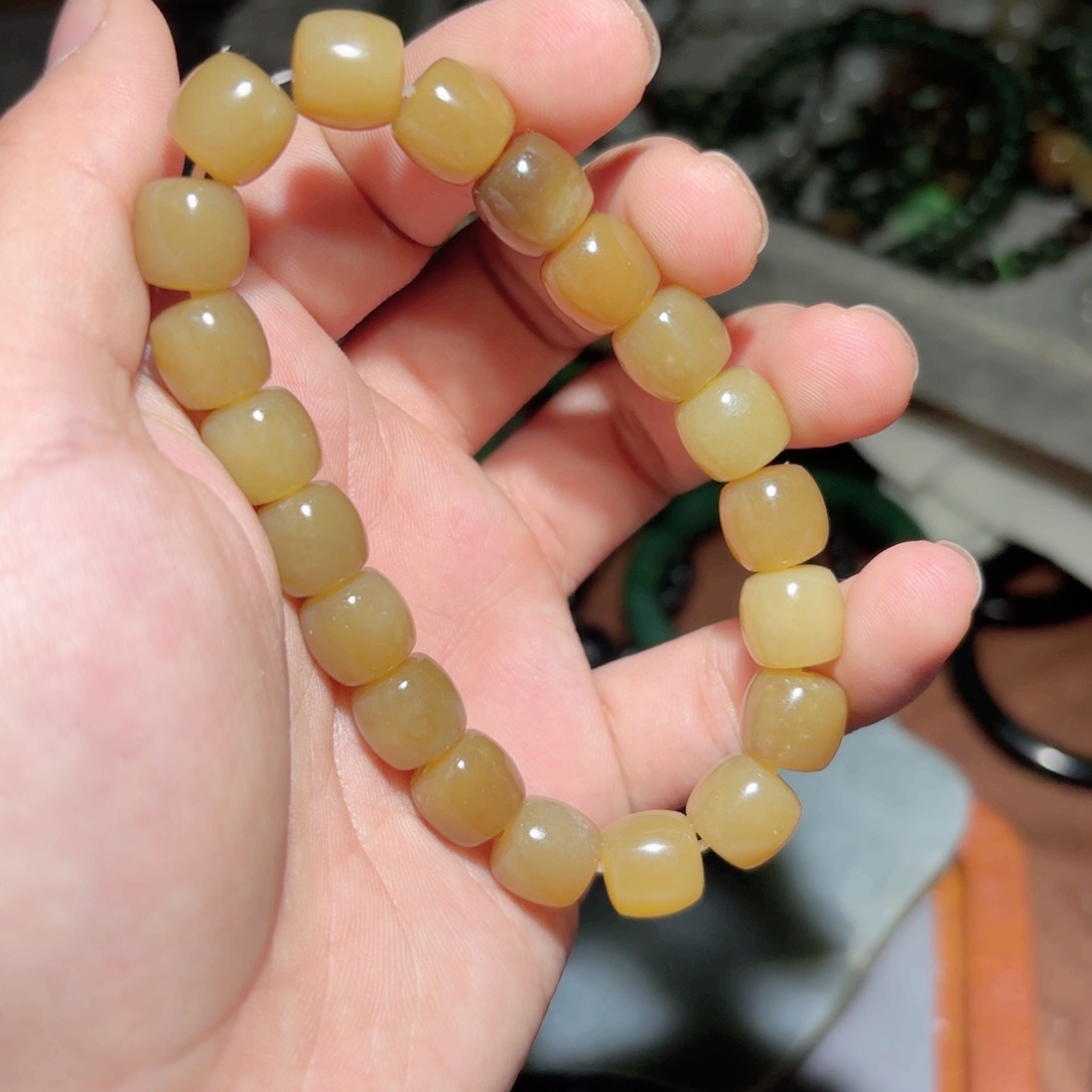 和田玉手链未镶嵌