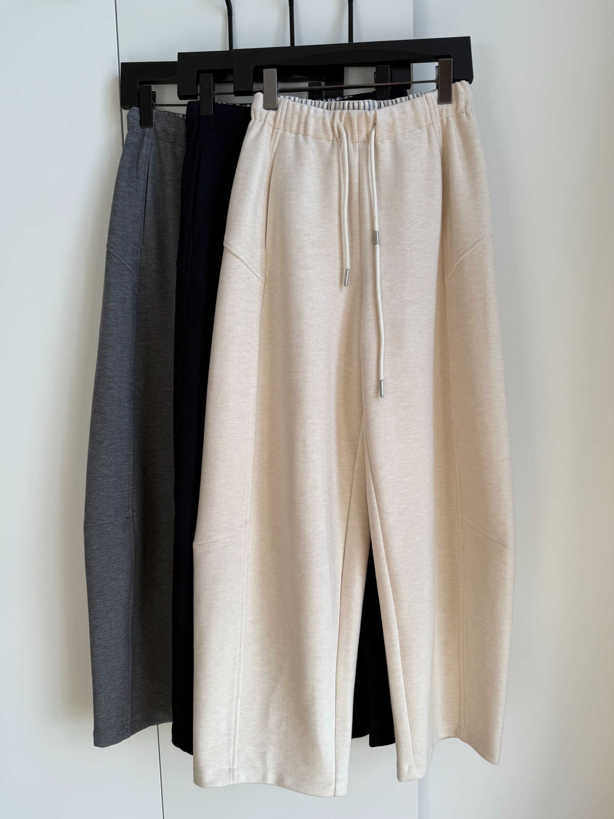 25秋冬女装可机洗醋酸羊毛弯刀裤