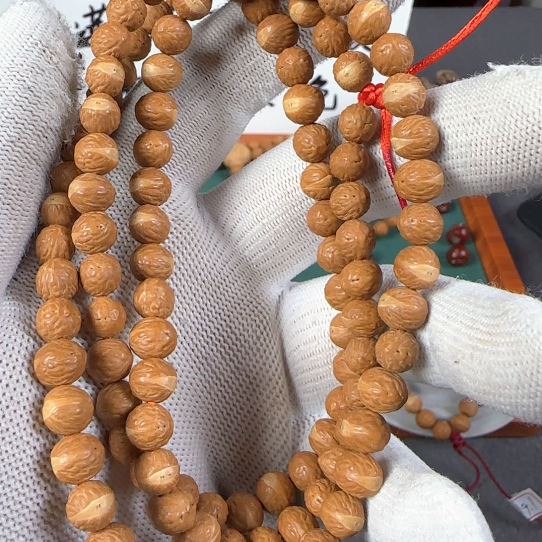 莲花菩提手串莲师酸枣核福利108