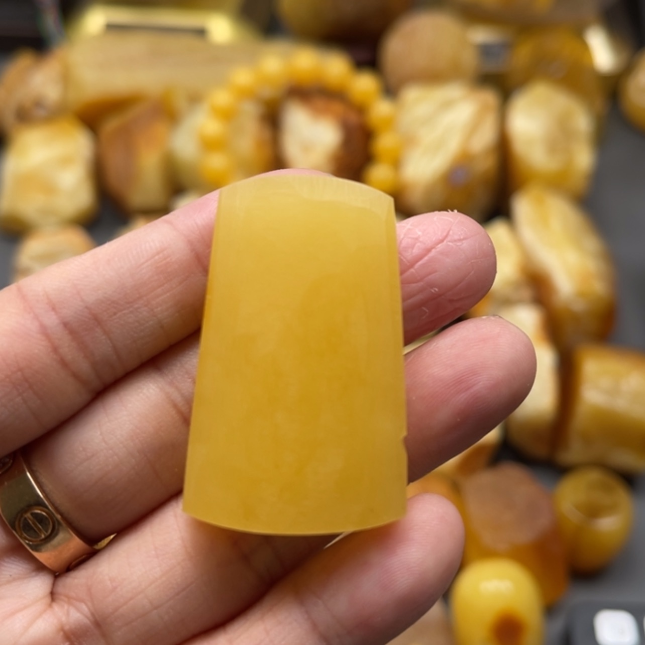 【闪购商品】未镶嵌定制琥珀天然琥珀蜜蜡原石定制
