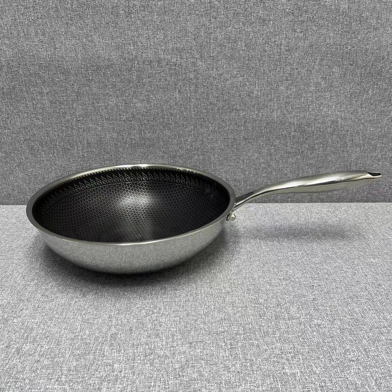 5-002 单柄炒锅 不带盖 28*8cm 单锅重约1.19kg