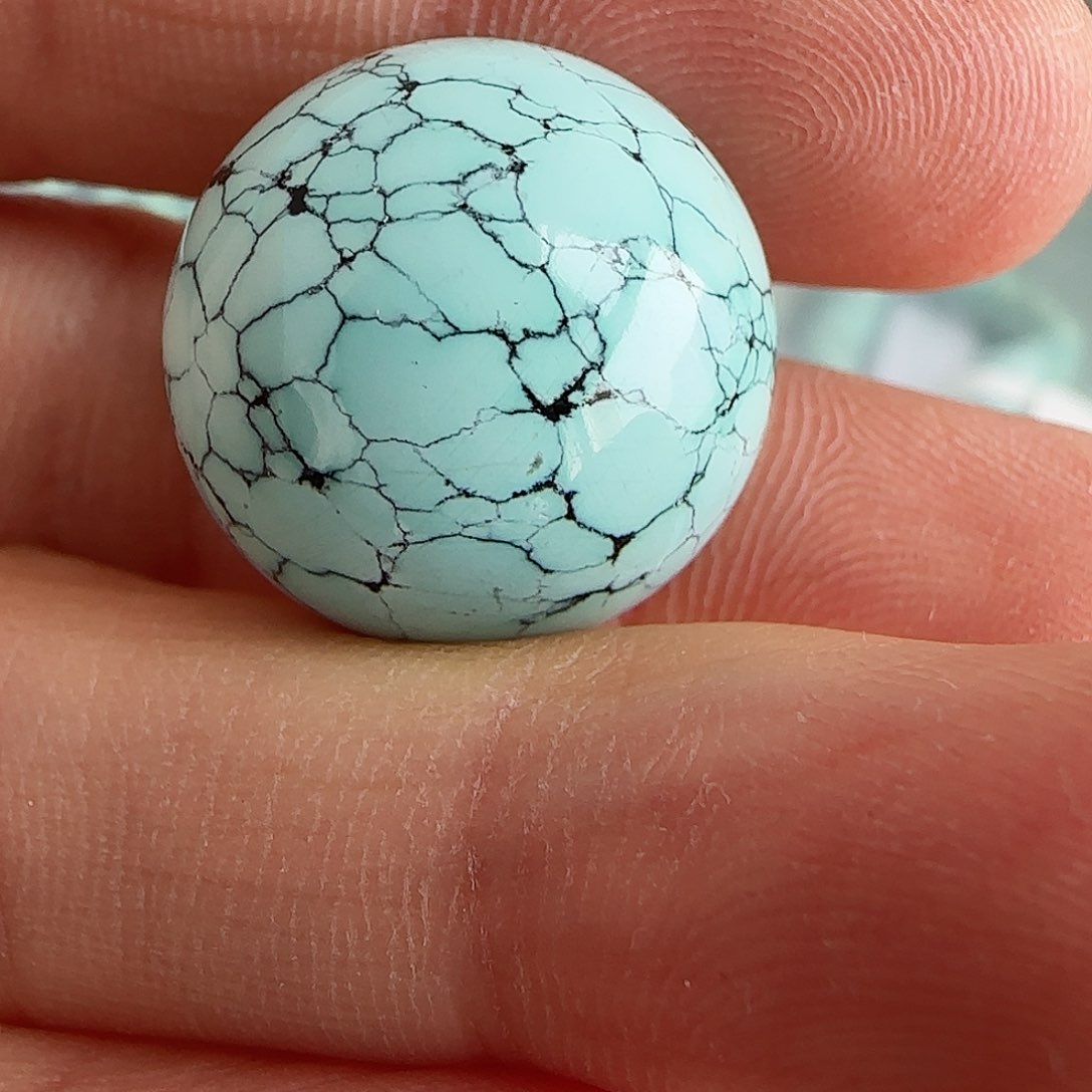 绿松石珠宝半成品未镶嵌