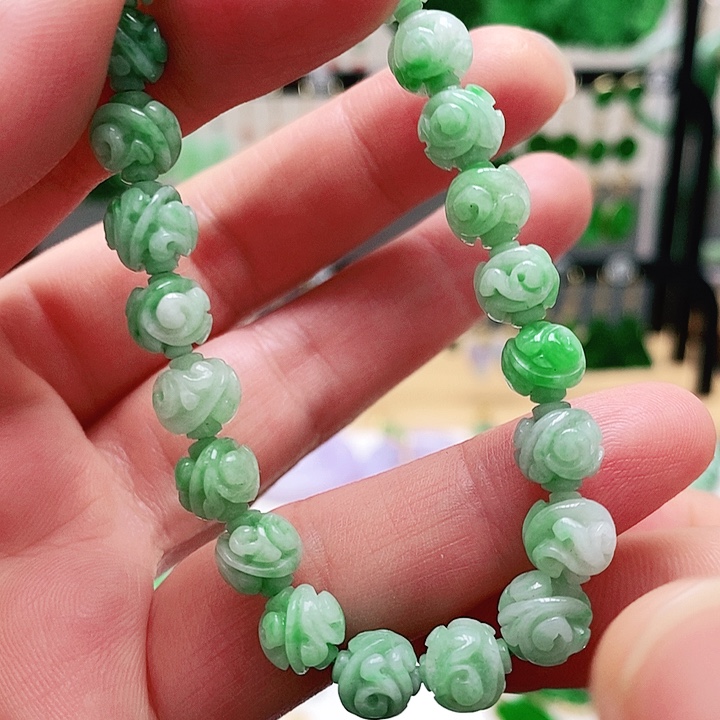 翡翠未镶嵌耳饰挂件