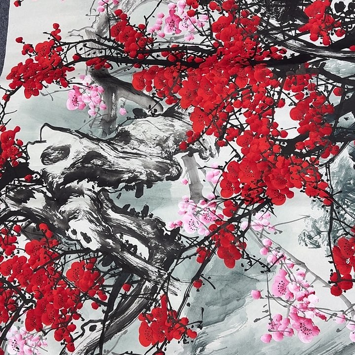 国画手绘国画作品