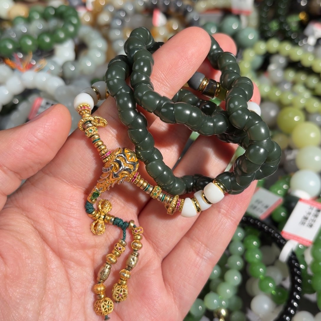 和田玉手串未镶嵌R****t