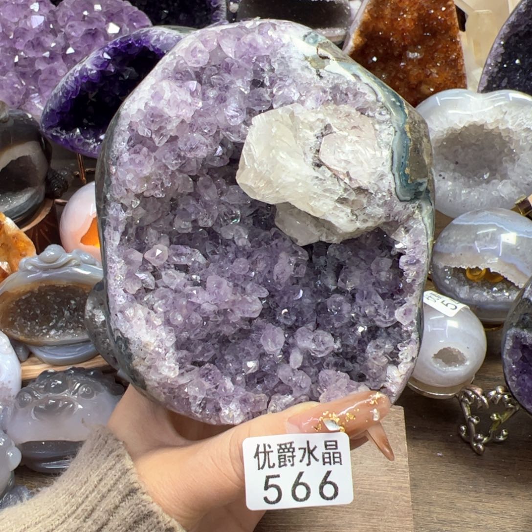 未镶嵌大型摆件（非配饰）紫晶566