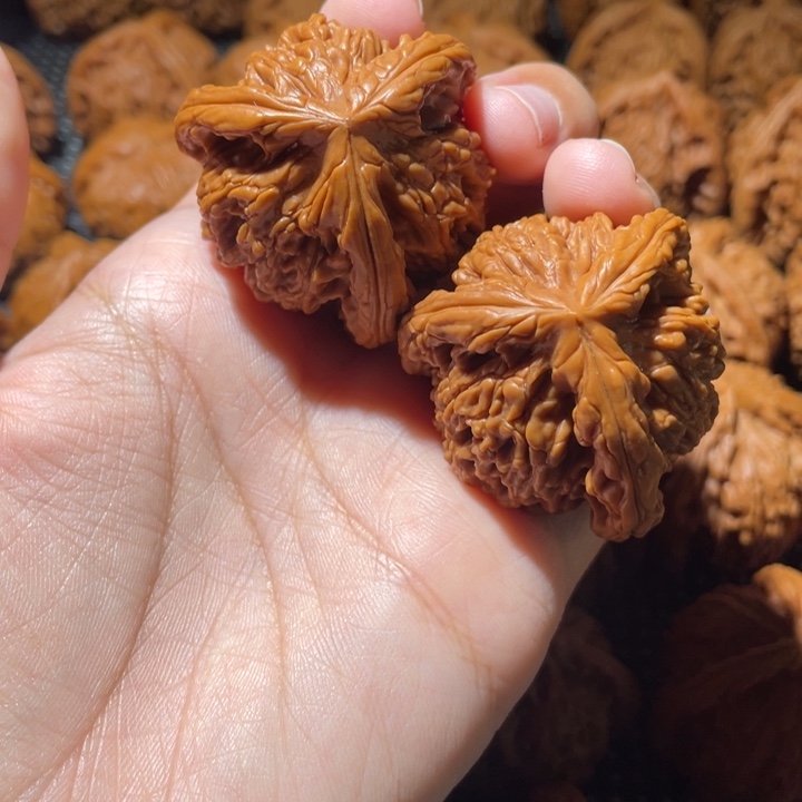 ****有桃核吊坠小妹三棱
