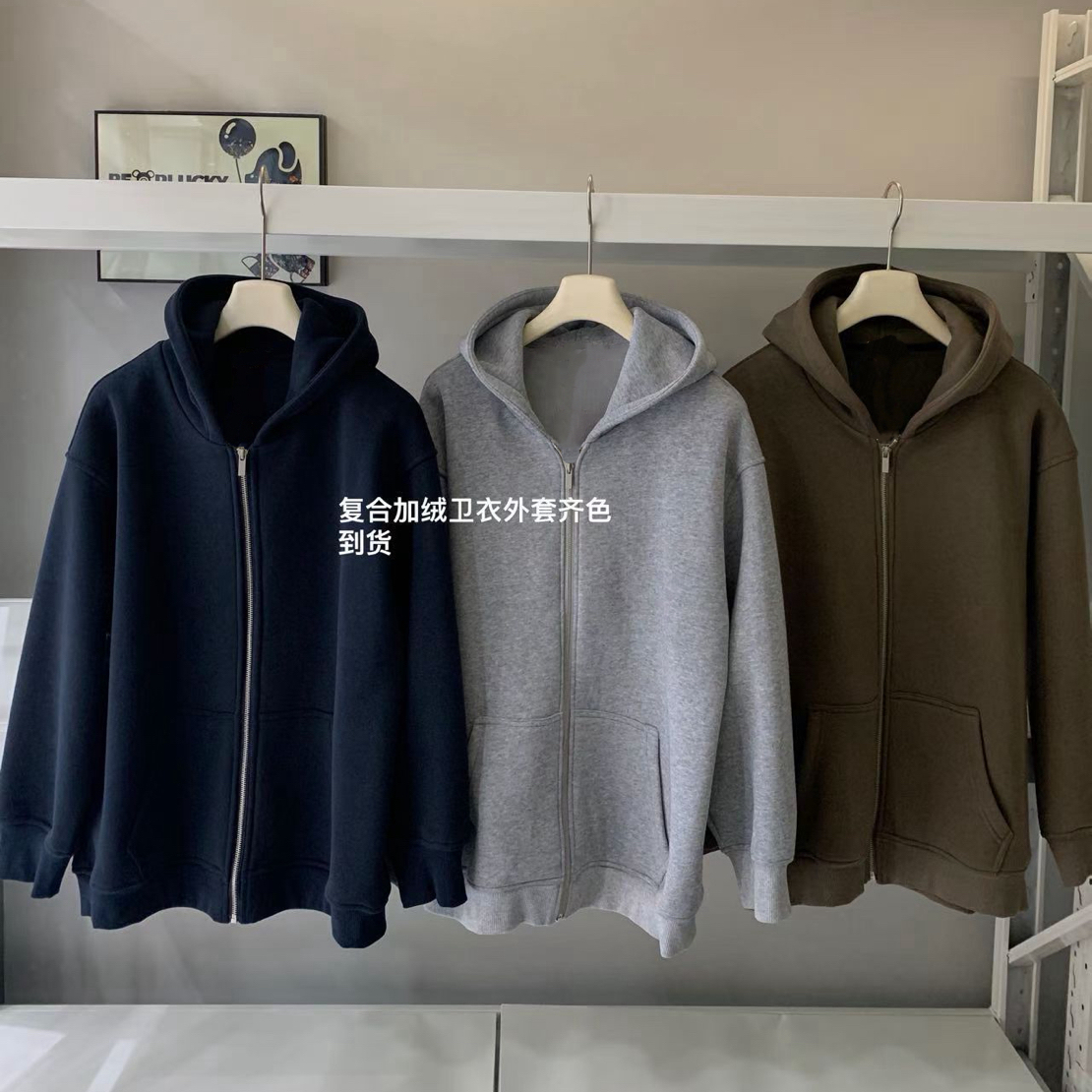 连帽拉链卫衣WW-554