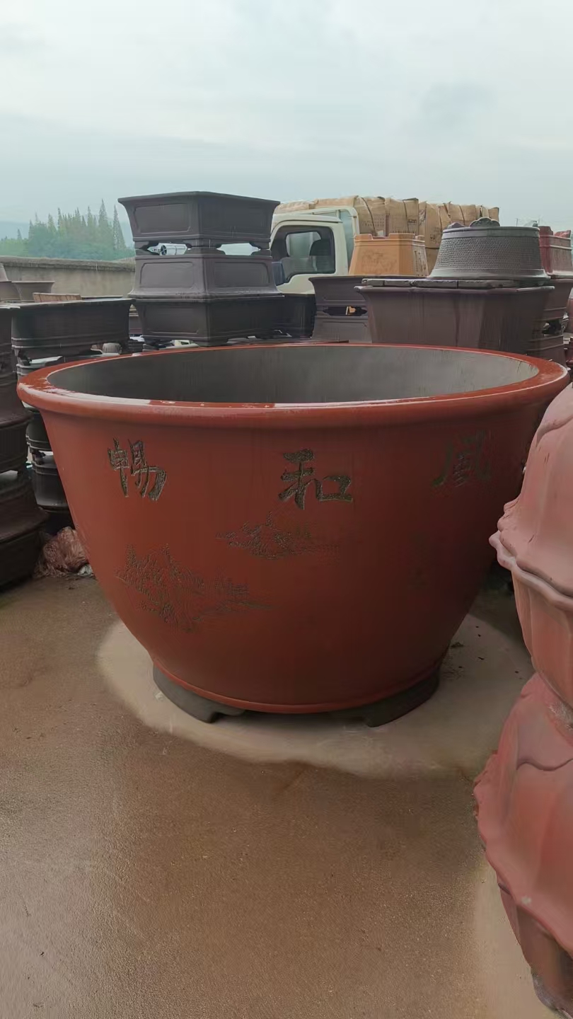 超大号花盆家用轻奢感适合发财树柠檬树等室内外种植