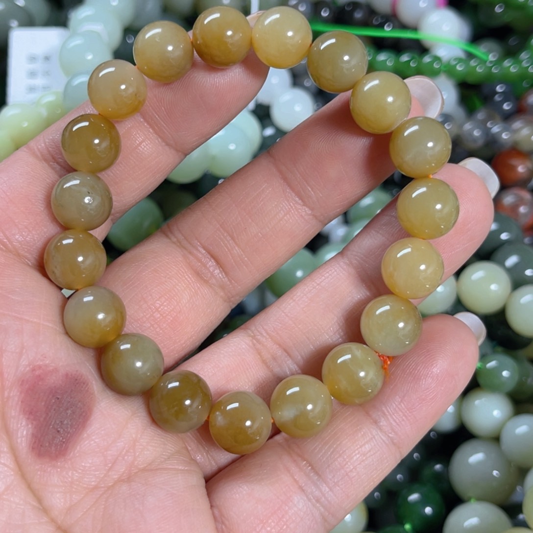 和田玉手链未镶嵌