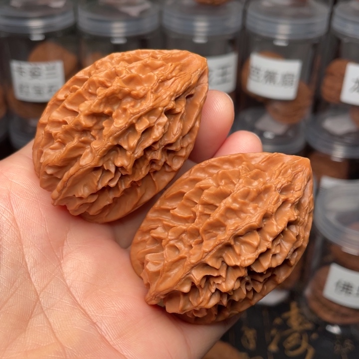 吊坠文玩核桃招财鼠60高