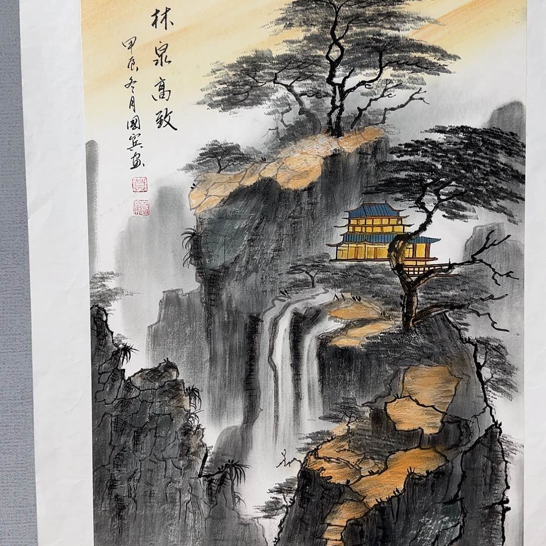 国画莫国宾精品国画