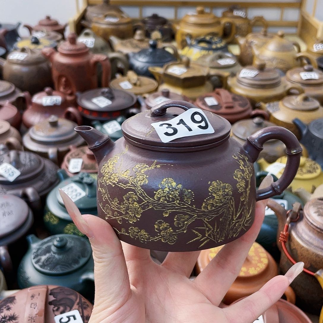 茶壶紫砂紫砂微瑕