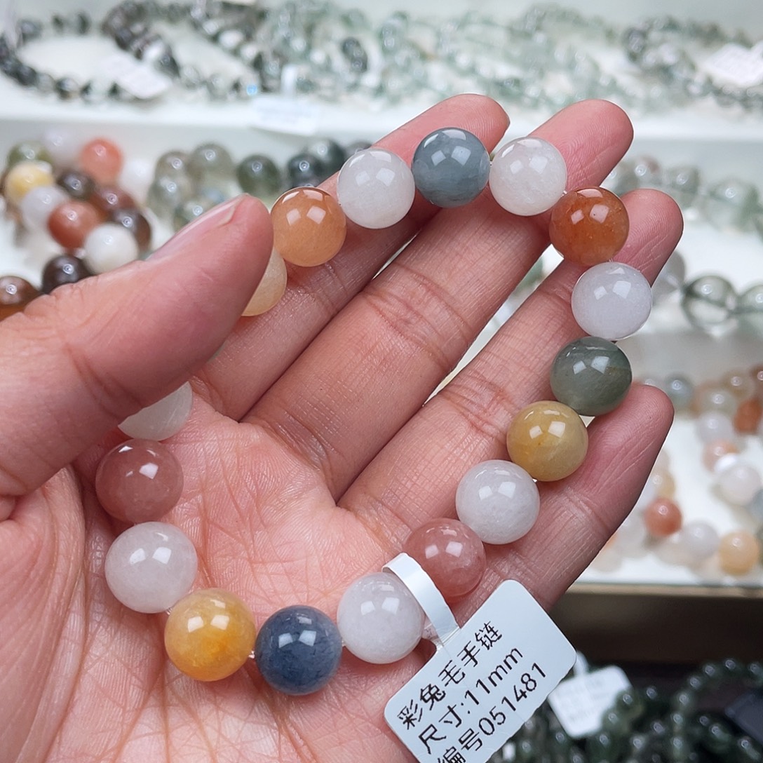 水晶未镶嵌手链水晶