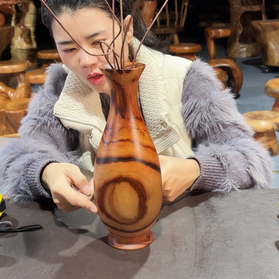 香樟木花瓶11-11-28