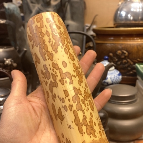 蜜安罐瓷香炉锡茶则