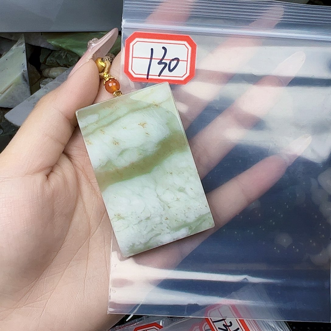 和田玉珠宝半成品未镶嵌