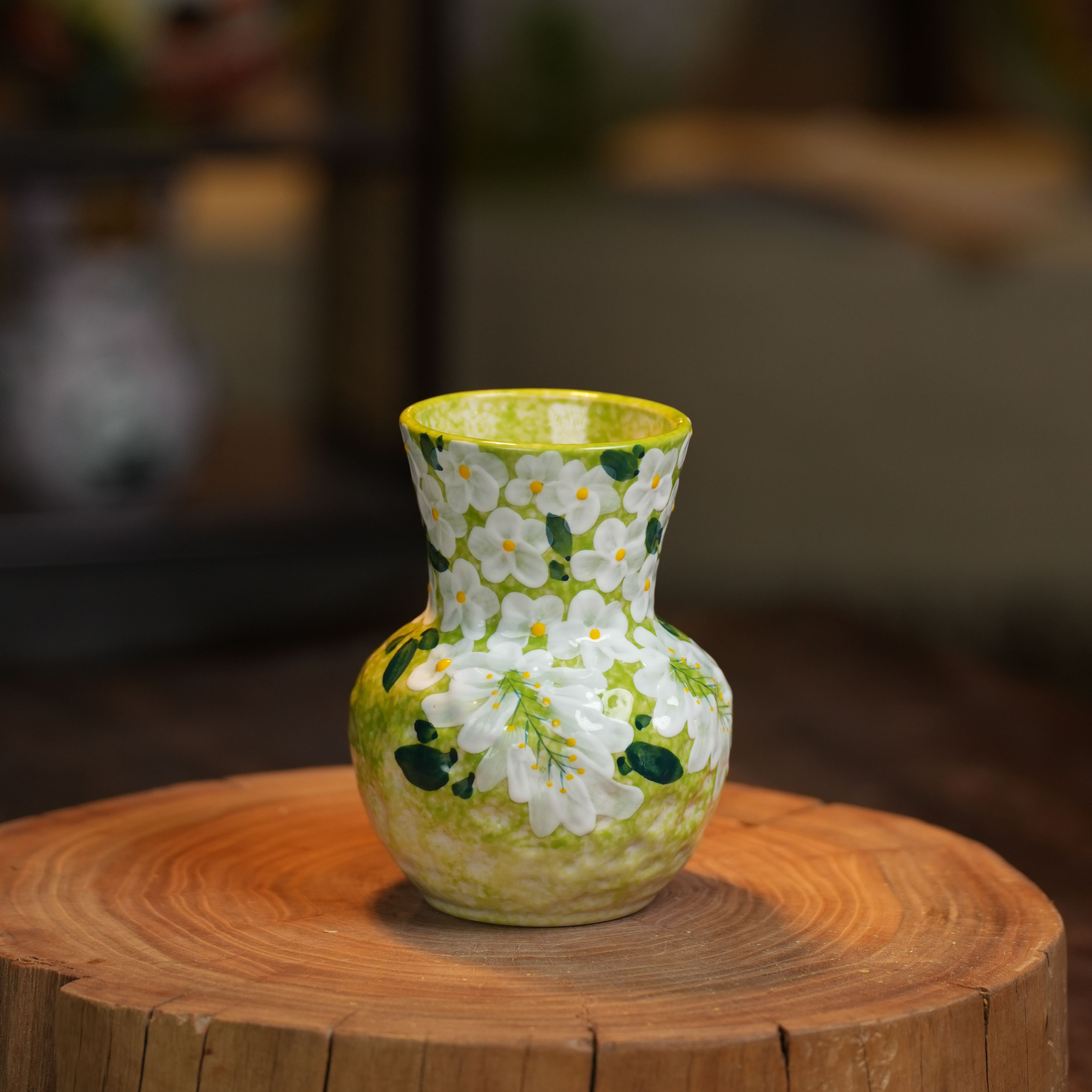 预售『028』2478-紫藤花瓶（口8.5cm，高14.5cm）