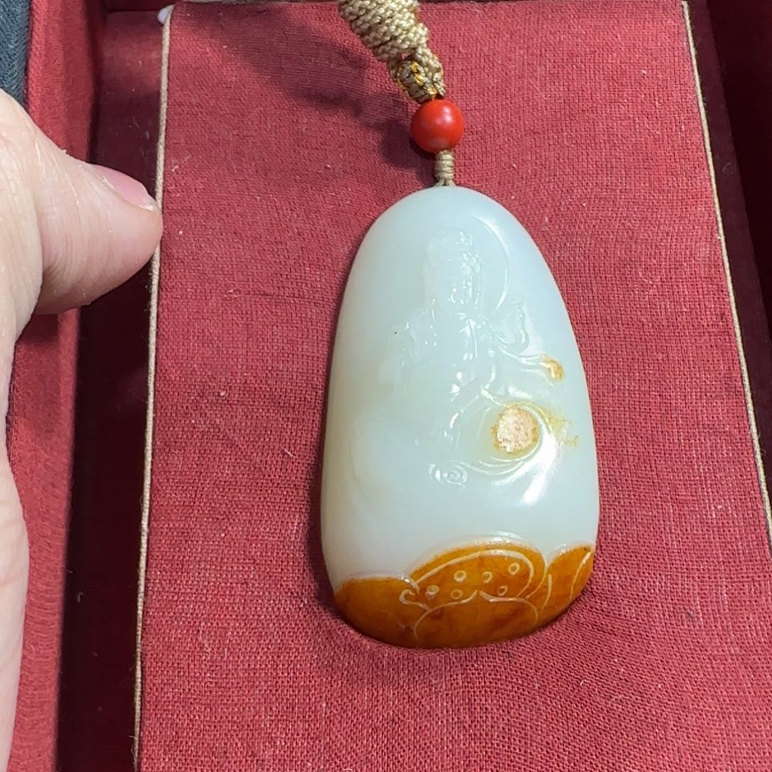 和田玉挂件未镶嵌