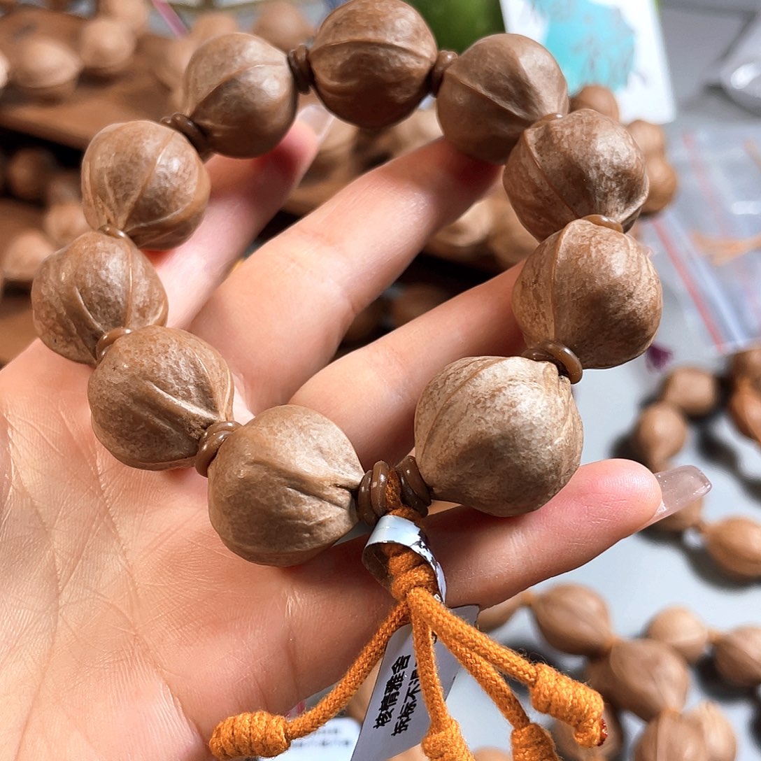 哥***6手串/手链橄榄核20/23梅林铁核