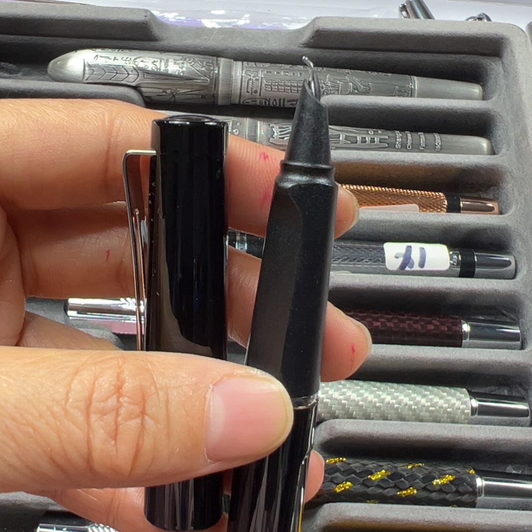 便携式全铜暗尖弯尖美工可用墨囊