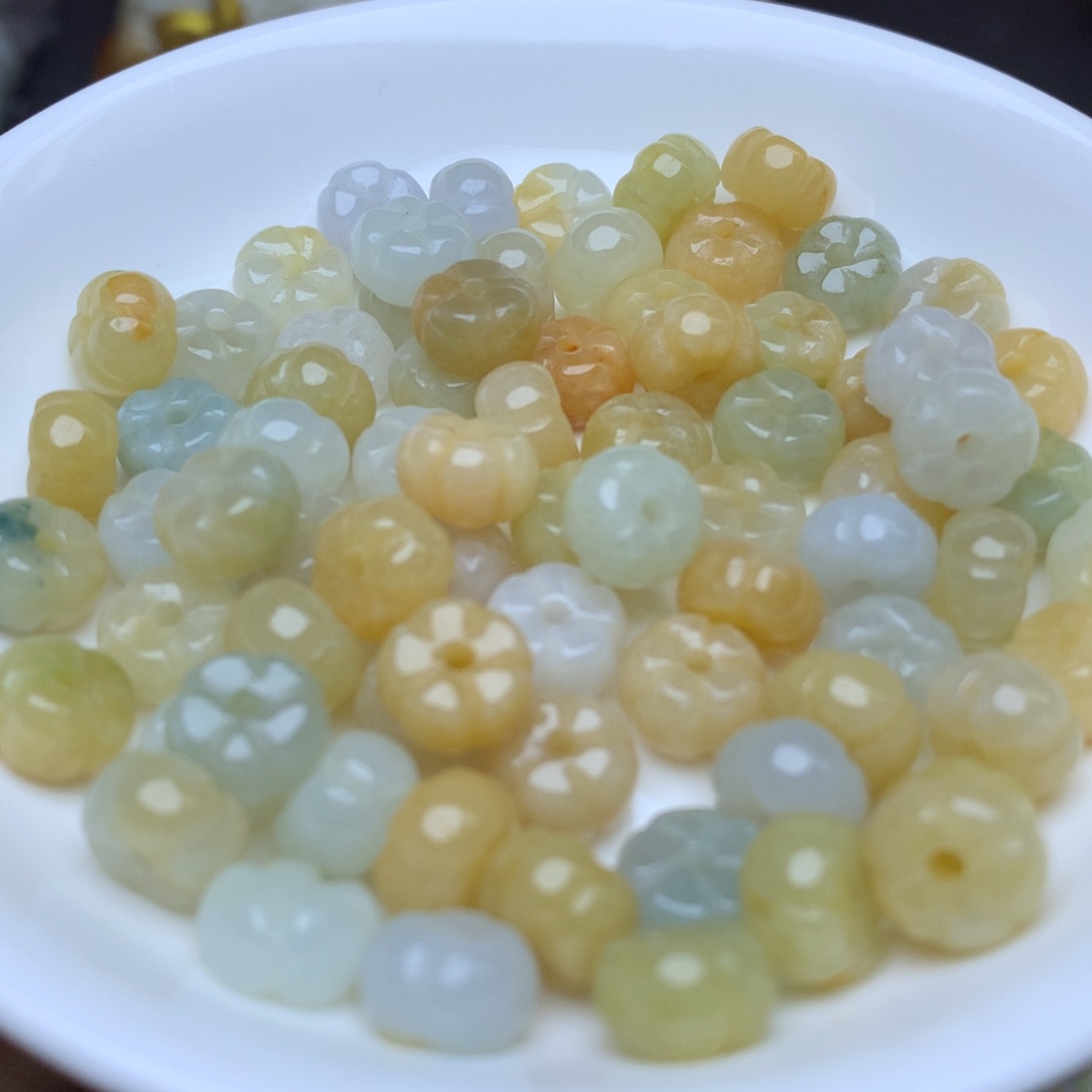 【闪购商品】翡翠手链未镶嵌卡6乘9冰南瓜20个