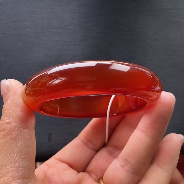 玛瑙/玉髓未镶嵌手镯54.8