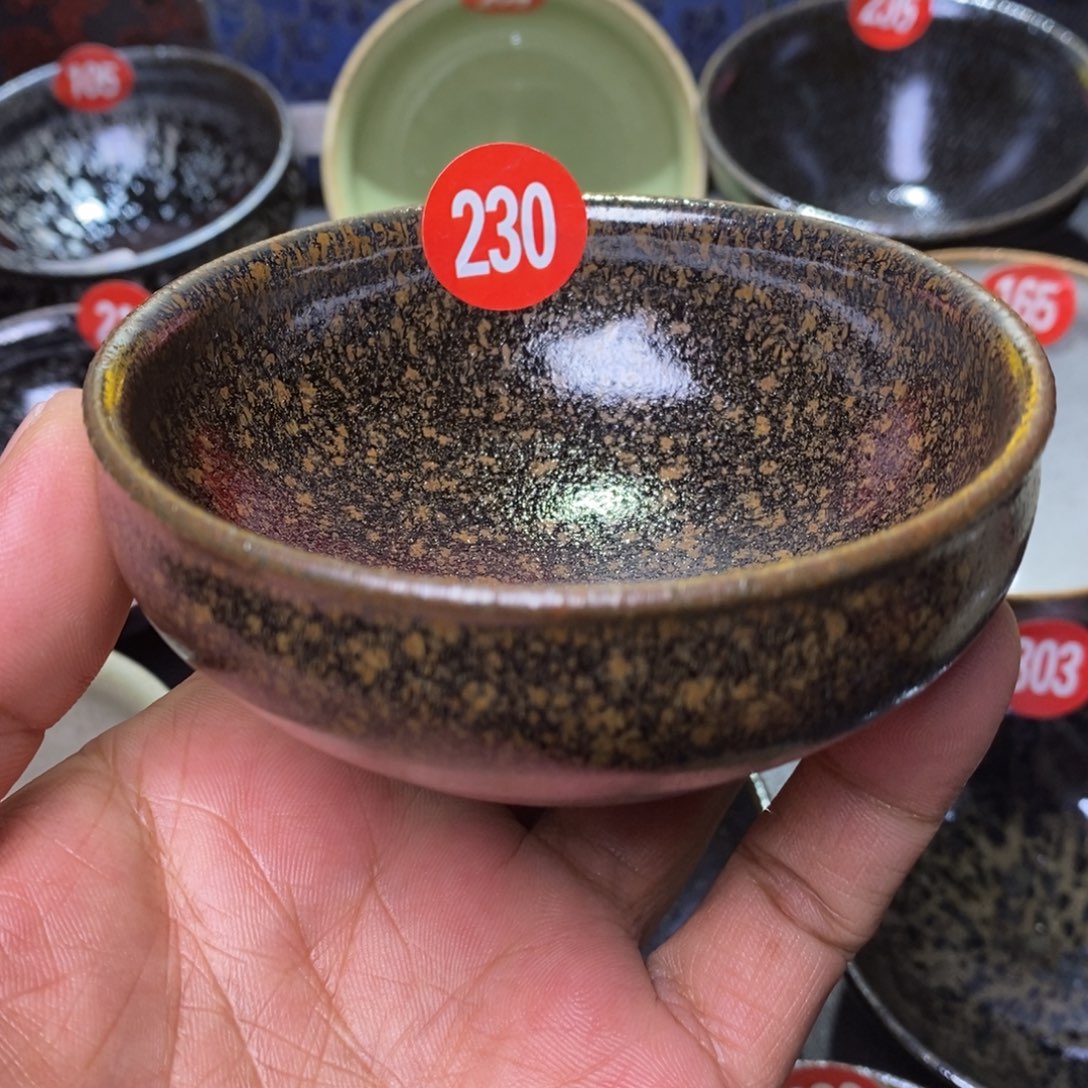 茶盏山下乾龙窑柴烧茶盏