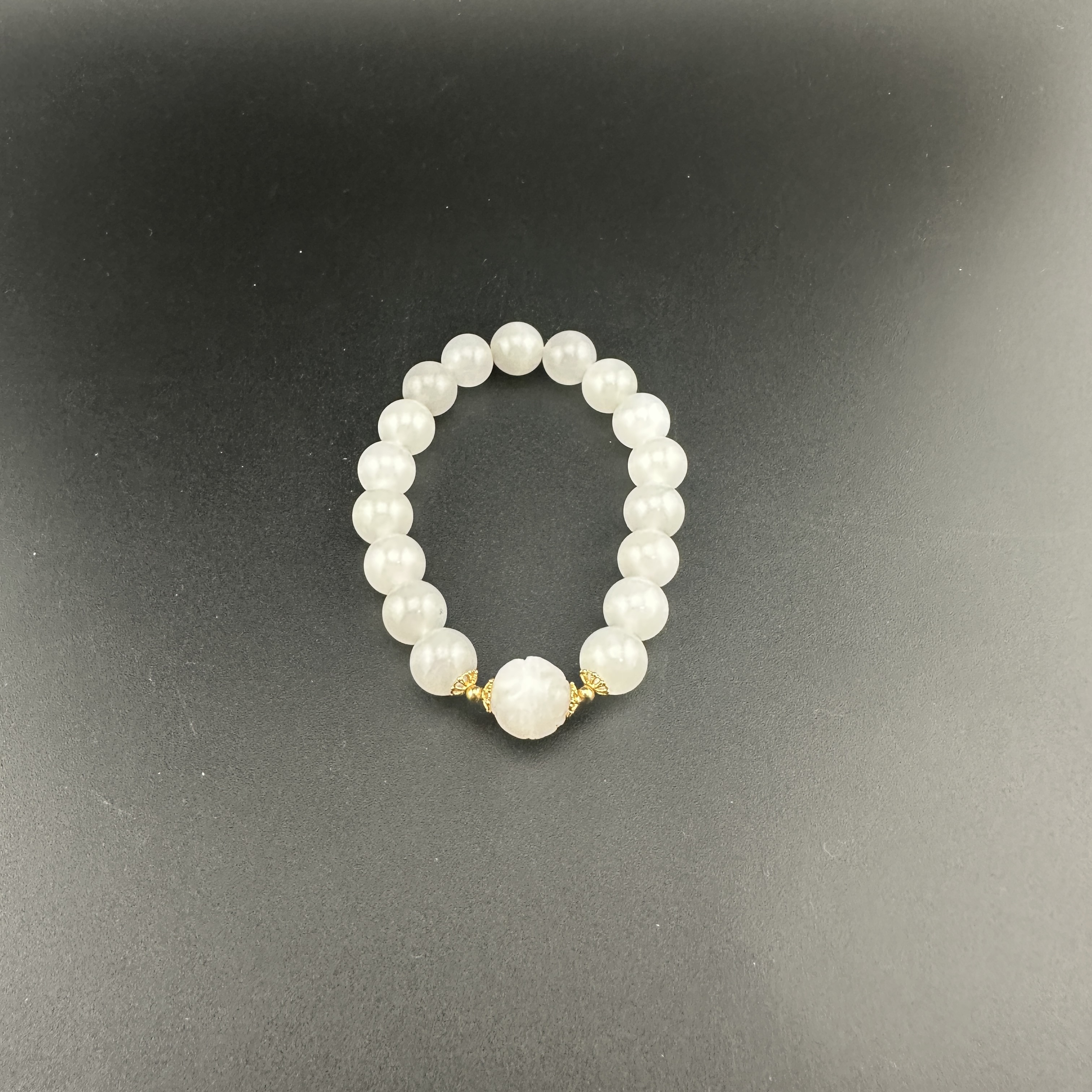 BY1209FPXQ标053 北玉精选 和田玉手串 多样性发货