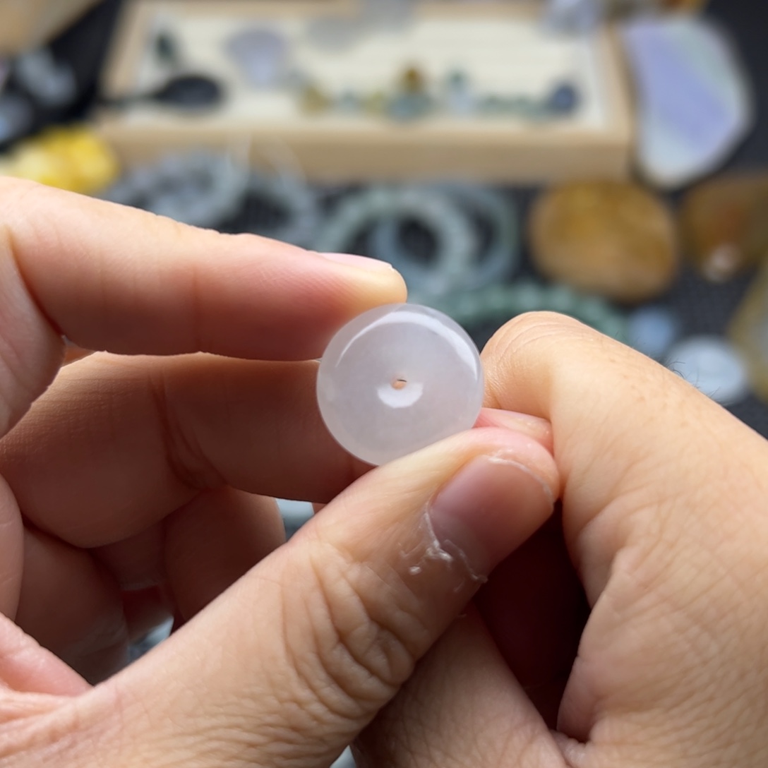 颈饰未镶嵌翡翠扣子