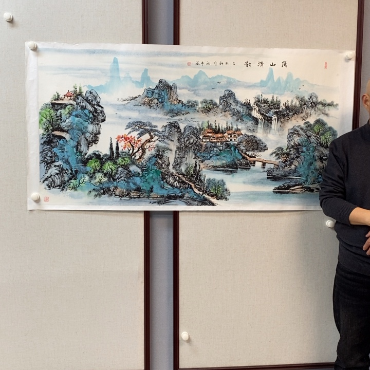 国画亲笔手绘原创