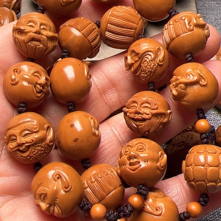 橄榄核手串/手链枫**博十八罗汉手持