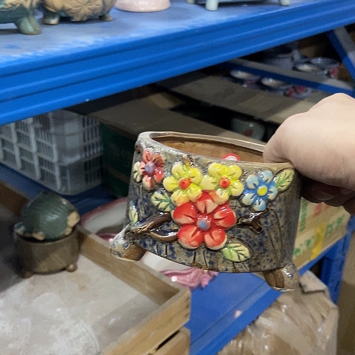 花盆单场满9.9发货11*8变形