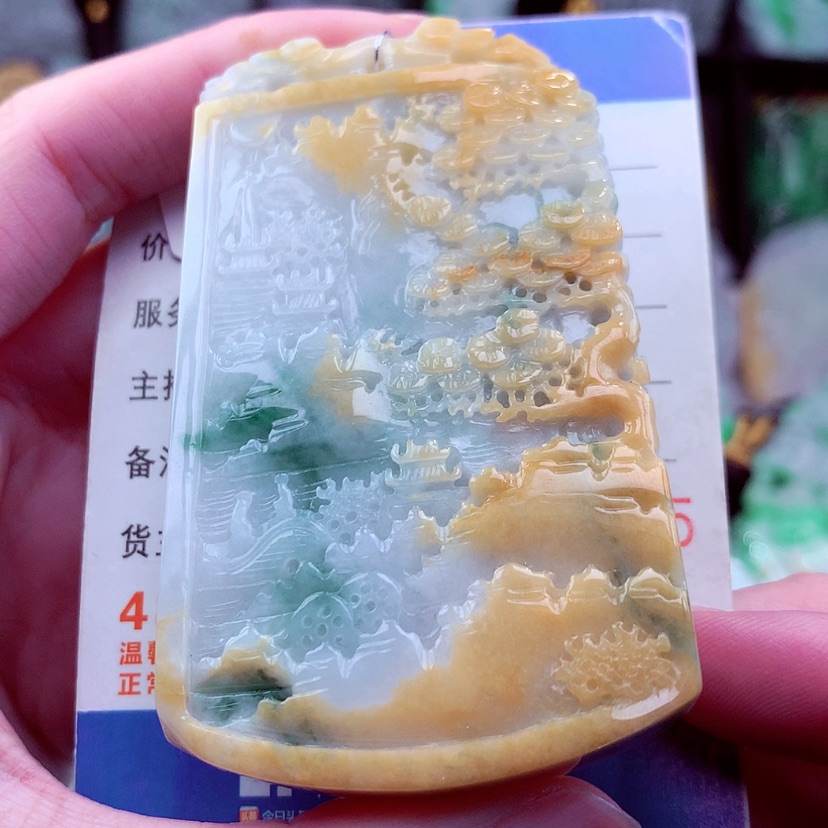 【闪购商品】翡翠颈饰未镶嵌挂件