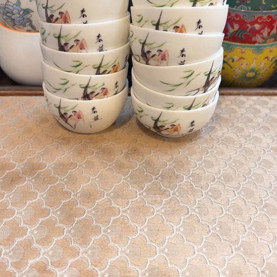 现代陶瓷单杯微瑕12个