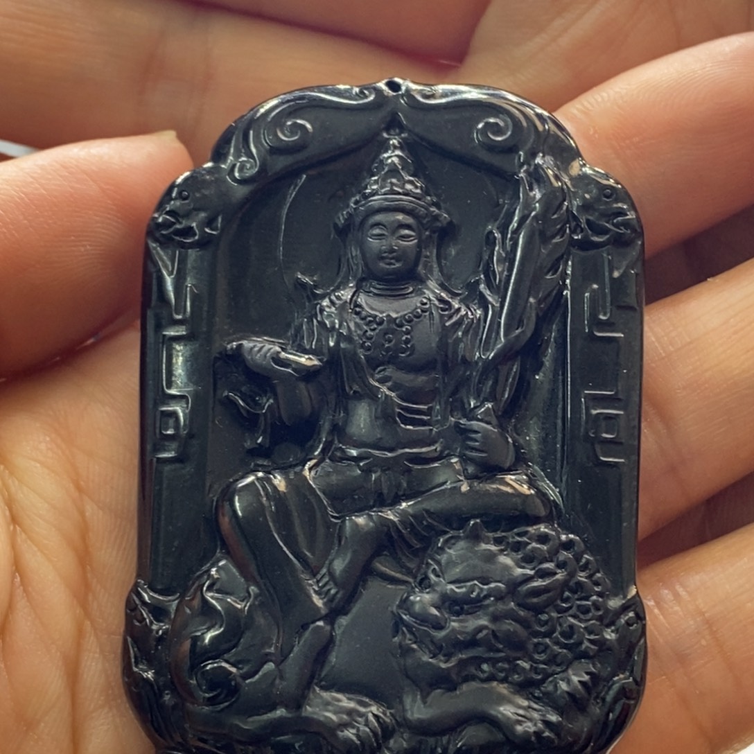 卧***生翡翠未镶嵌颈饰c672