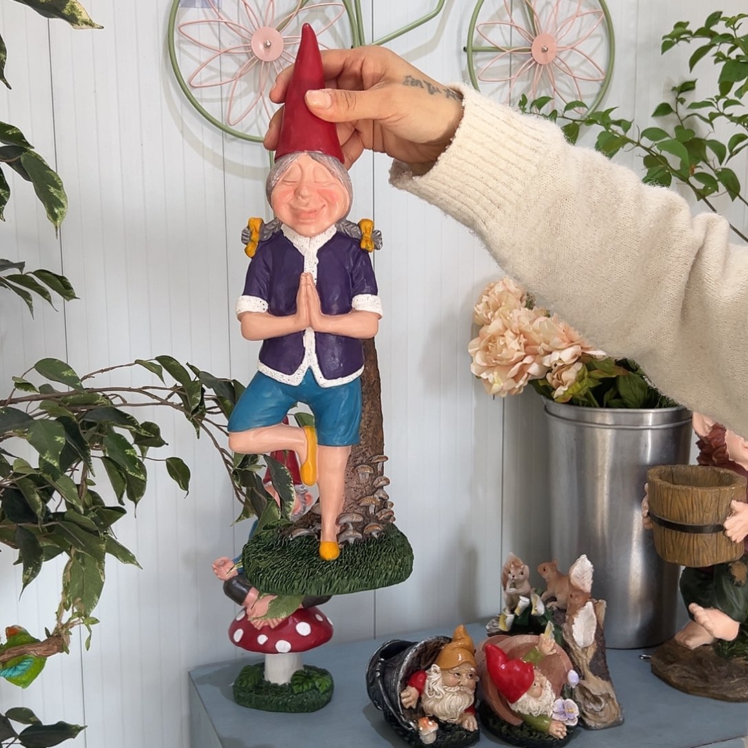 花园摆件红红火火