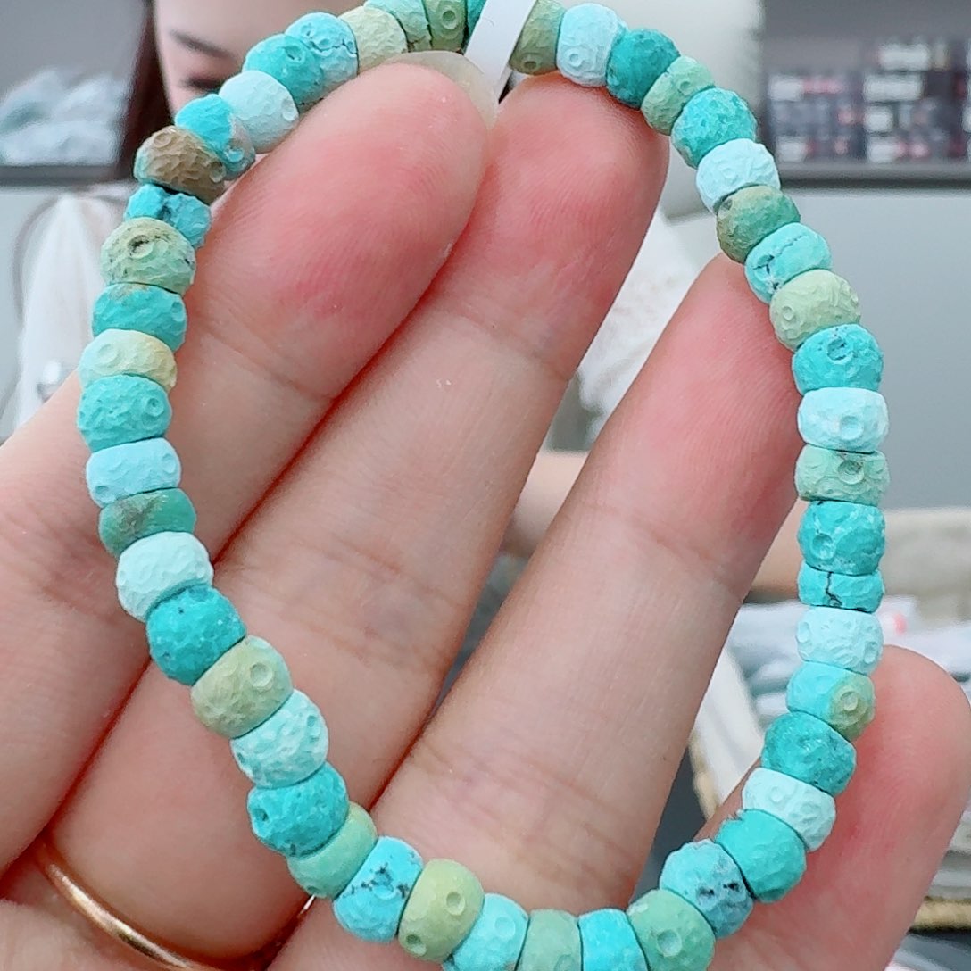 未镶嵌绿松石珠宝奇石