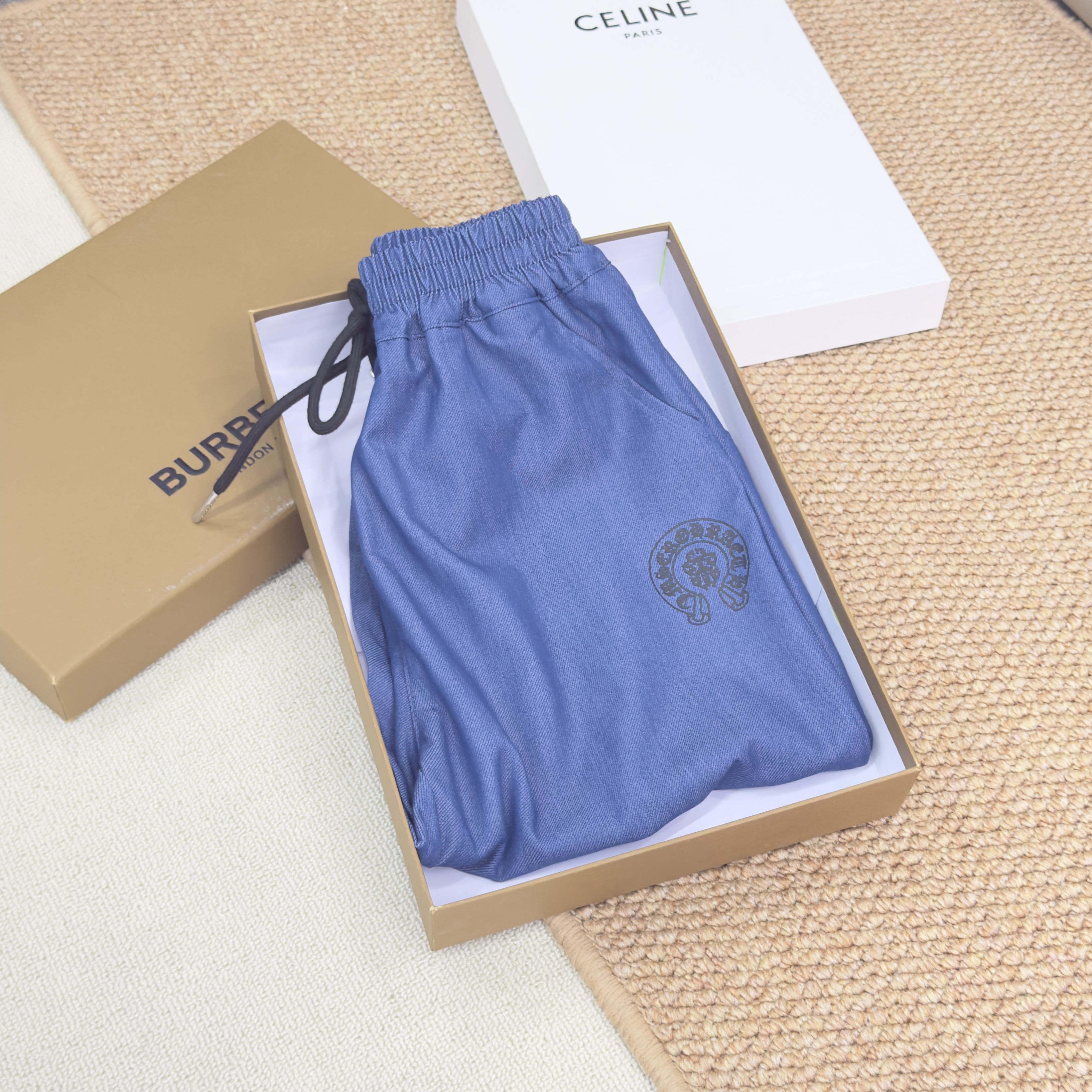 Da&Mai -长裤春夏季男女童装潮童穿搭百搭裤子蓝色K2长裤休闲裤