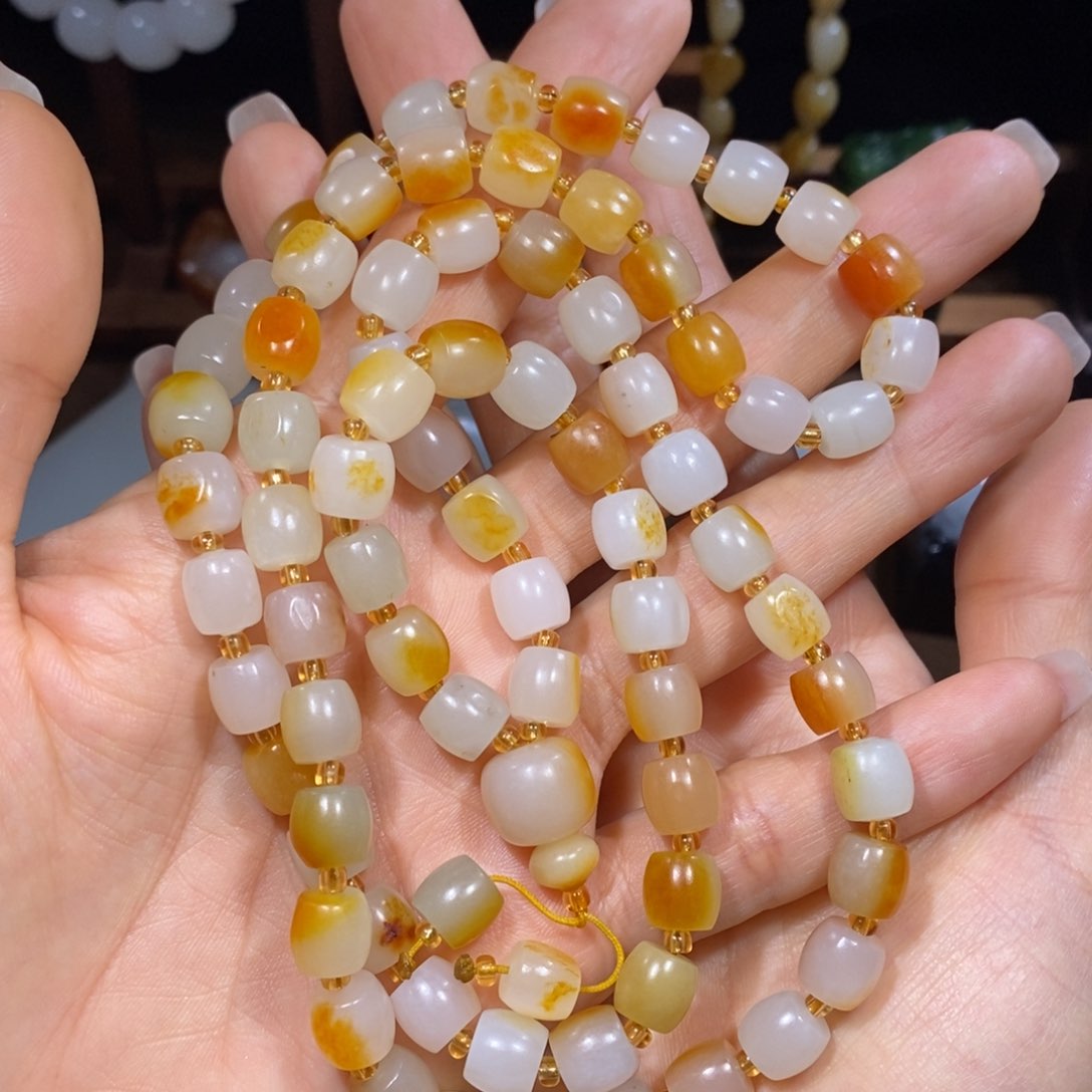 和田玉手链未镶嵌